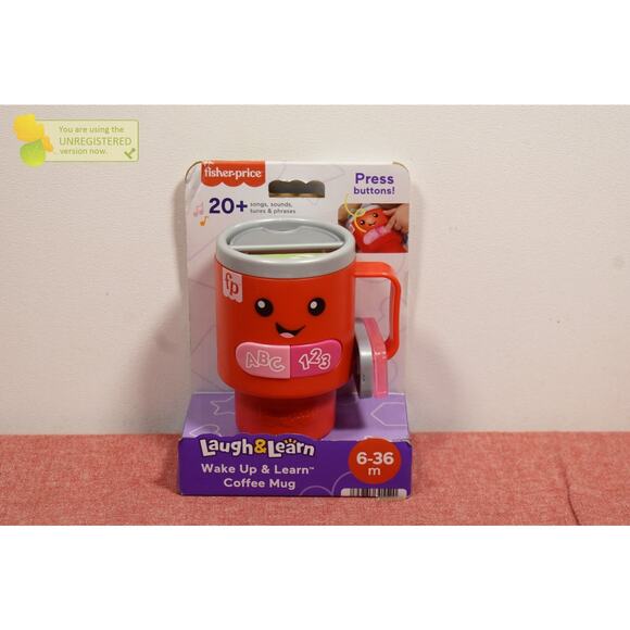 Laugh & Learn Red Coffee Cup - Picture 1 of 6
